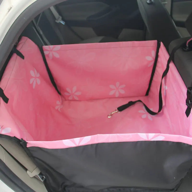 CAWAYI KENNEL Pet Car Seat Cover & Carrier Hammock for Dogs and Cats, Rear Seat Protector Mat CAWAYI KENNEL Pet Car Seat Cover & Carrier Hammock for Dogs and Cats, Rear Seat Protector Mat