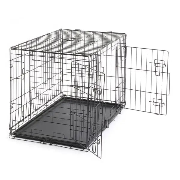36” Folding Steel Pet Crate – Wire Kennel Playpen for Dogs, Cats & Small Animals 36” Folding Steel Pet Crate – Wire Kennel Playpen for Dogs, Cats & Small Animals