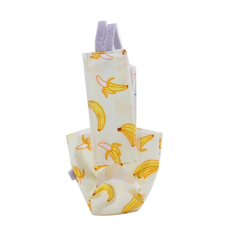 Colorful Parrot Diaper with Bowtie — Washable Flight Suit for Small to Large Pet Birds Colorful Parrot Diaper with Bowtie — Washable Flight Suit for Small to Large Pet Birds