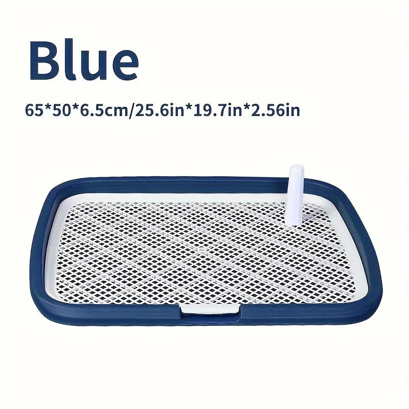 Dog Potty Training Toilet with Removable Net, Reusable Plastic Pee Pad Holder for Pets Dog Potty Training Toilet with Removable Net, Reusable Plastic Pee Pad Holder for Pets