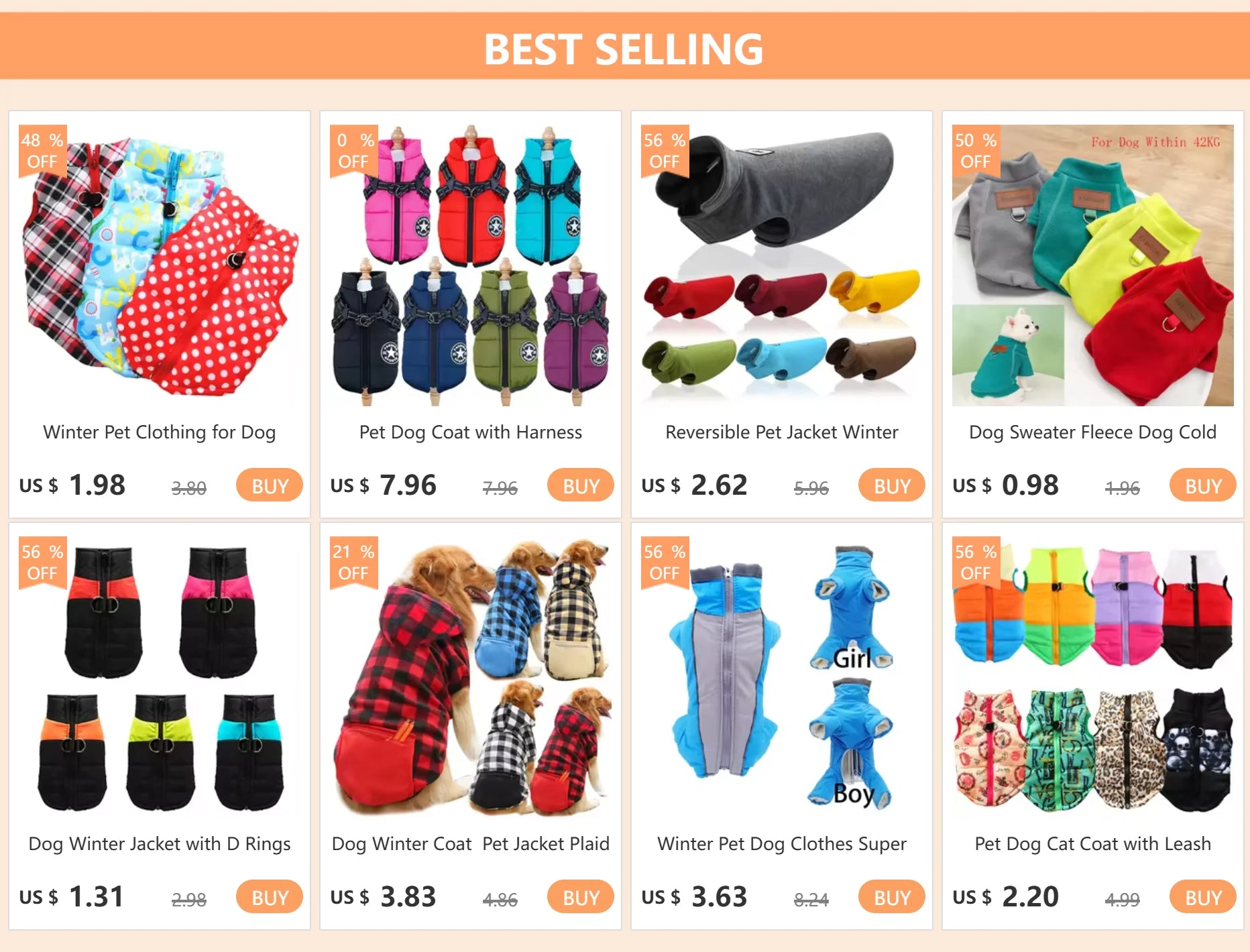 Reversible Plaid Dog Winter Coat, Warm Pet Jacket for Small, Medium & Large Dogs Reversible Plaid Dog Winter Coat, Warm Pet Jacket for Small, Medium & Large Dogs