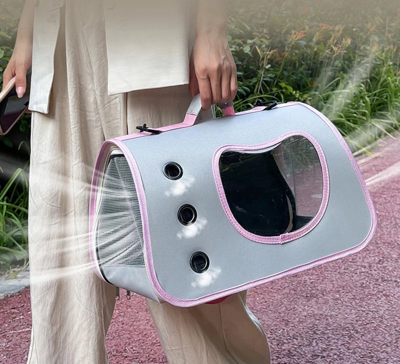 Portable Foldable Pet Carrier Bag for Small Dogs & Cats, Breathable Shoulder Travel Bag Portable Foldable Pet Carrier Bag for Small Dogs & Cats, Breathable Shoulder Travel Bag
