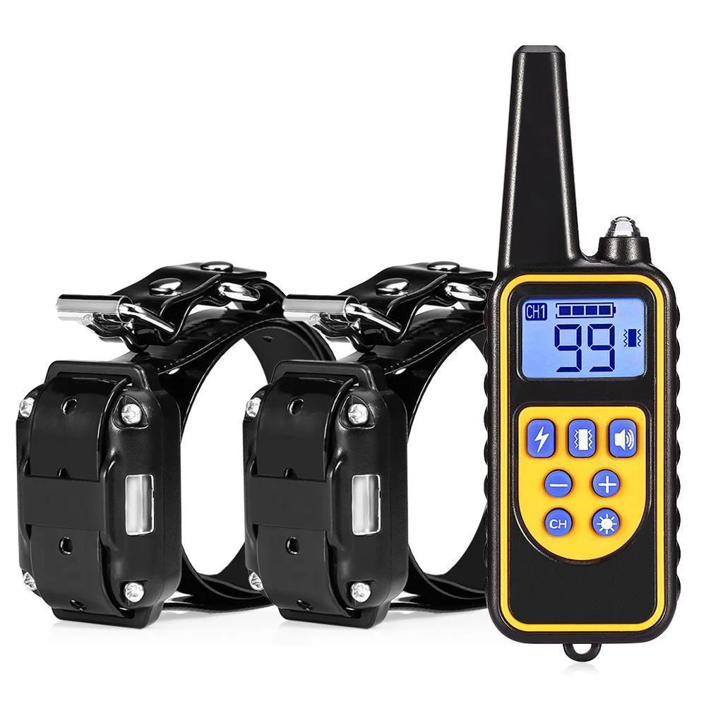 Anti-Bark Dog Training Collar — Rechargeable Shock, Vibration & Clicker Set Anti-Bark Dog Training Collar — Rechargeable Shock, Vibration & Clicker Set