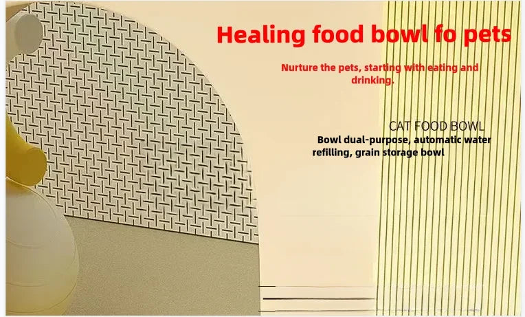 Automatic Pet Feeder and Water Dispenser – Integrated Food & Water Bowl for Cats and Dogs Automatic Pet Feeder and Water Dispenser – Integrated Food & Water Bowl for Cats and Dogs