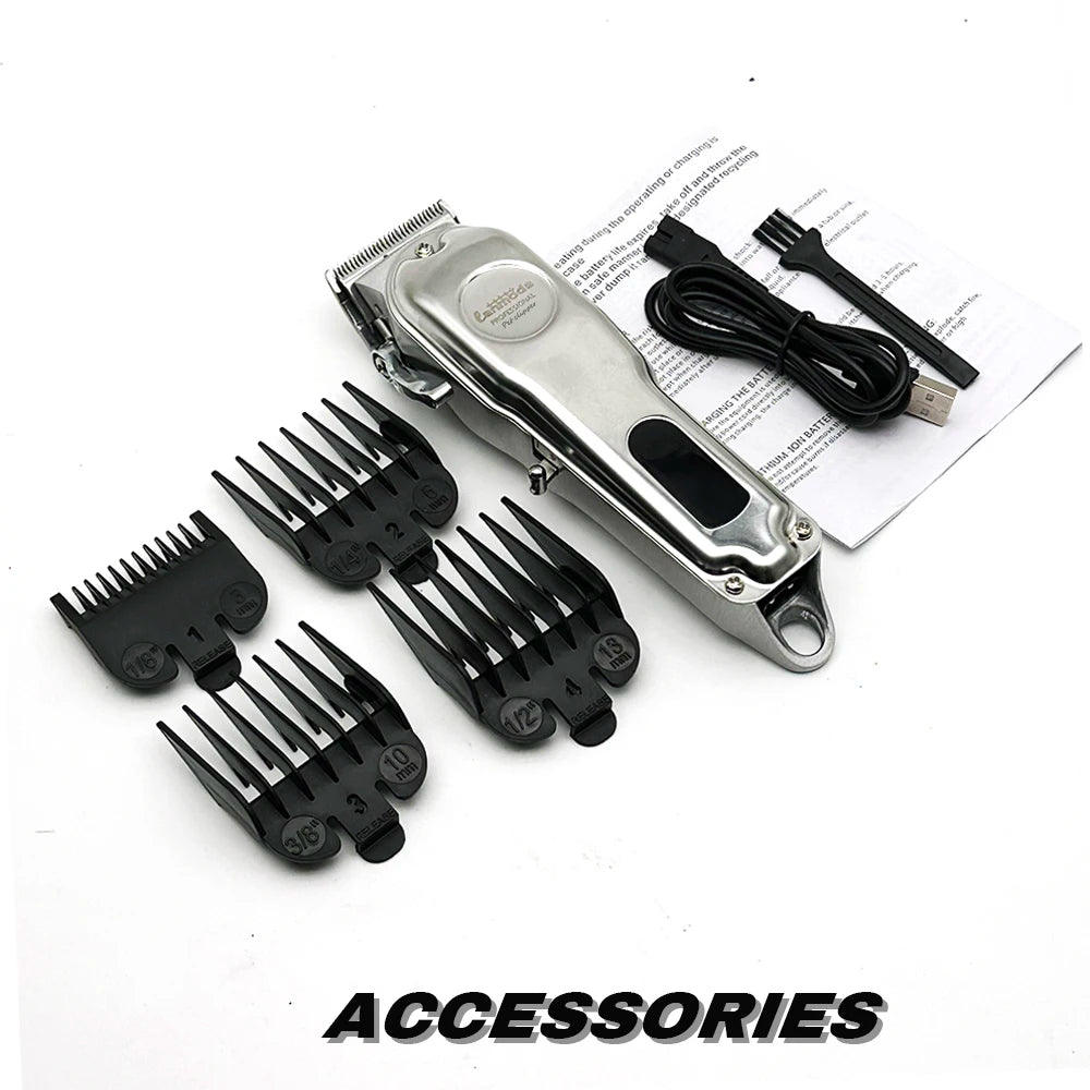 All-Metal Pet Hair Clipper — Rechargeable Low-Noise Dog & Cat Grooming Tool All-Metal Pet Hair Clipper — Rechargeable Low-Noise Dog & Cat Grooming Tool