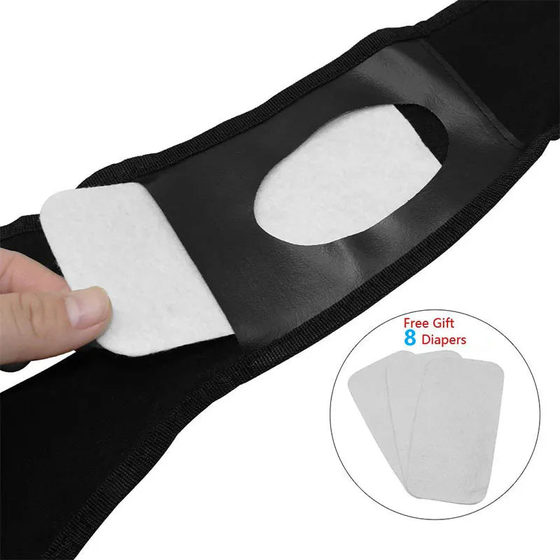 Female Dog Washable Diaper Pants with 8 Sanitary Pads, Anti-Harass Physiological Nappies Female Dog Washable Diaper Pants with 8 Sanitary Pads, Anti-Harass Physiological Nappies