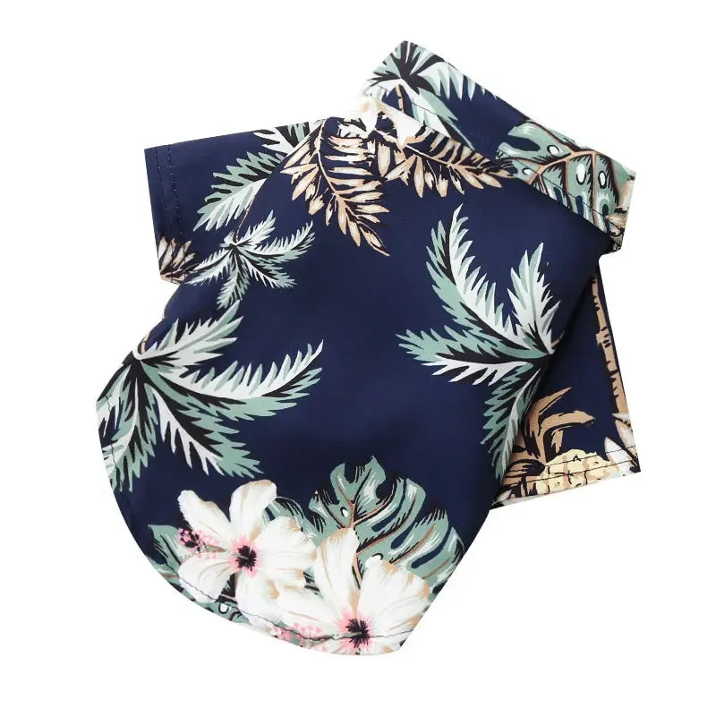 Hawaiian Style Summer Dog Shirt, Beachwear for Small & Medium Dogs, Puppies, and Cats Hawaiian Style Summer Dog Shirt, Beachwear for Small & Medium Dogs, Puppies, and Cats