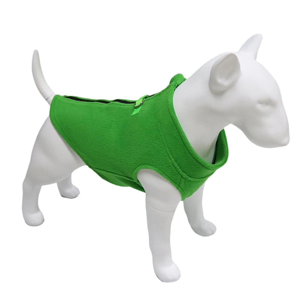 Winter Fleece Dog Jacket, Warm Coat for Small & Medium Dogs, Puppies, and Cats Winter Fleece Dog Jacket, Warm Coat for Small & Medium Dogs, Puppies, and Cats