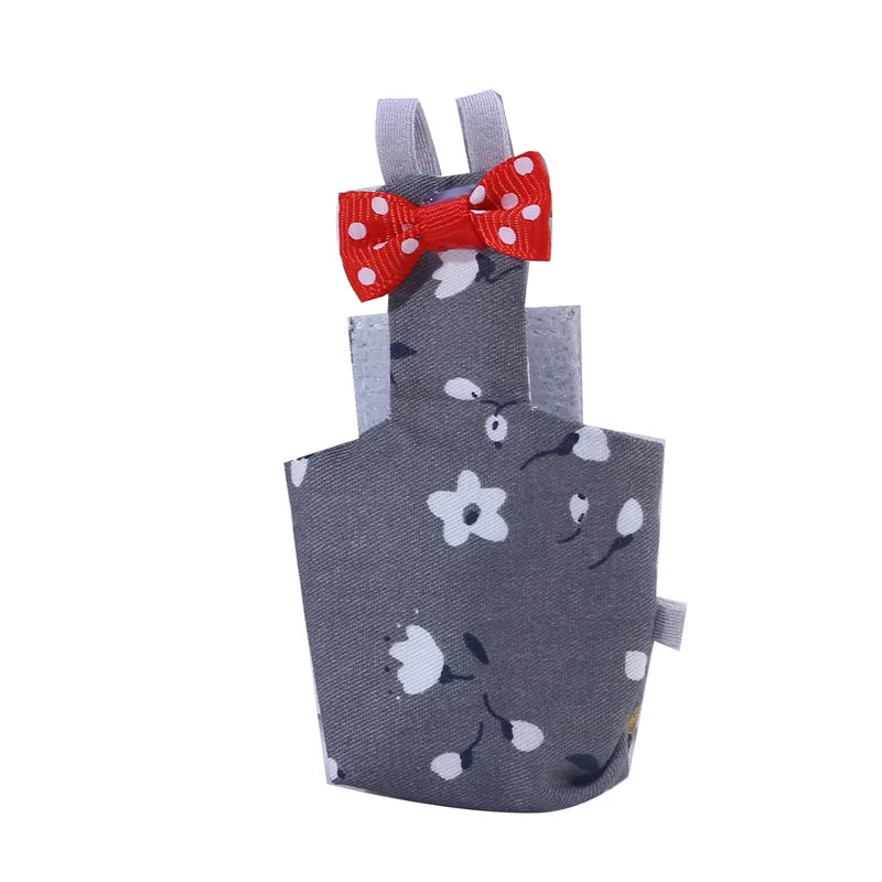 Colorful Parrot Diaper with Bowtie — Washable Flight Suit for Small to Large Pet Birds Colorful Parrot Diaper with Bowtie — Washable Flight Suit for Small to Large Pet Birds