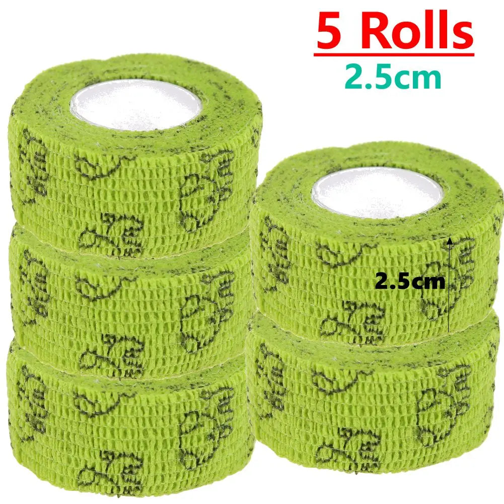 Pet Self-Adherent Elastic Bandage — Breathable, Non-Woven Wrap for Dogs & Cats Pet Self-Adherent Elastic Bandage — Breathable, Non-Woven Wrap for Dogs & Cats