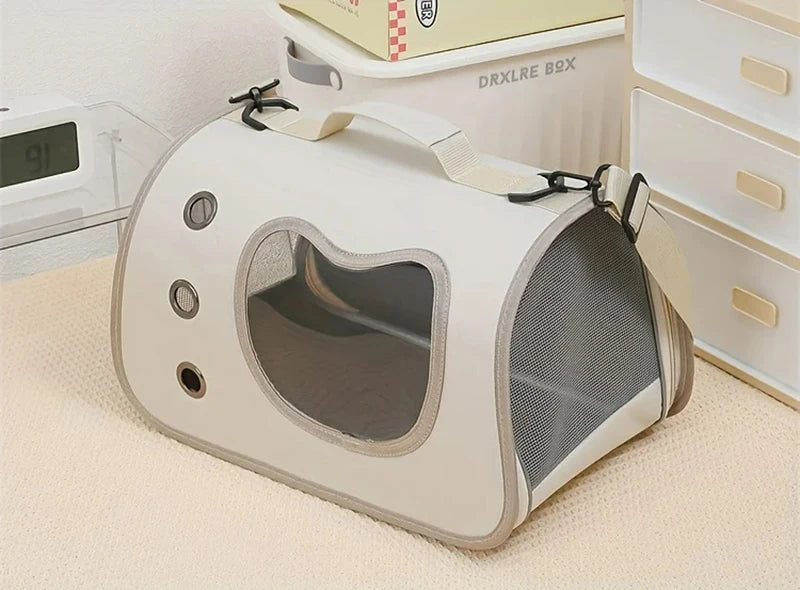 Portable Foldable Pet Carrier Bag for Small Dogs & Cats, Breathable Shoulder Travel Bag Portable Foldable Pet Carrier Bag for Small Dogs & Cats, Breathable Shoulder Travel Bag