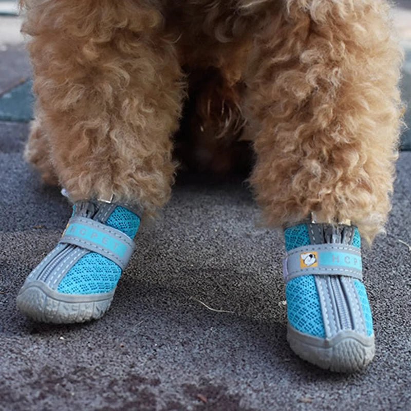 Warm Dog Shoes with Non-Slip Soles – Plush, Breathable, Protective Paw Booties Warm Dog Shoes with Non-Slip Soles – Plush, Breathable, Protective Paw Booties