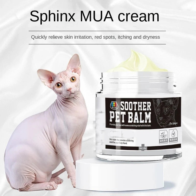 Sphynx Oil Control Moisturizing Cream – For Hairless Cats Sphynx Oil Control Moisturizing Cream – For Hairless Cats
