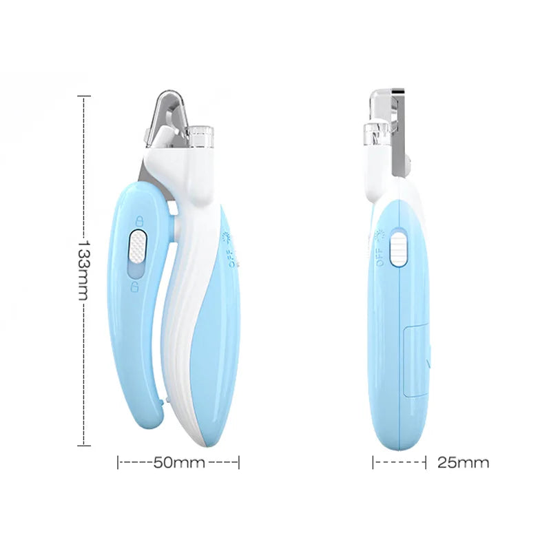 Professional Pet Nail Clippers with LED Light - for Dogs, Cats & Small Animals Professional Pet Nail Clippers with LED Light - for Dogs, Cats & Small Animals
