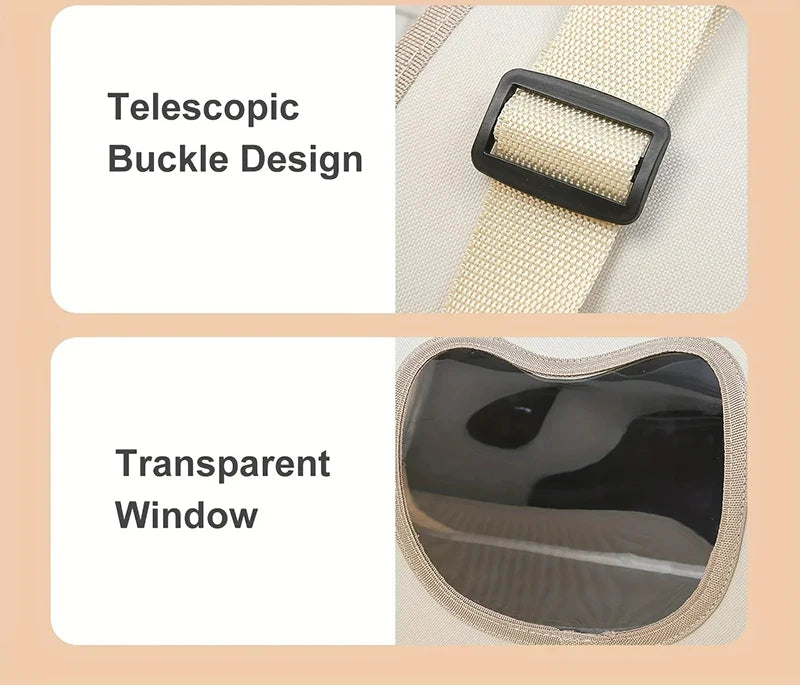 Portable Foldable Pet Carrier Bag for Small Dogs & Cats, Breathable Shoulder Travel Bag Portable Foldable Pet Carrier Bag for Small Dogs & Cats, Breathable Shoulder Travel Bag