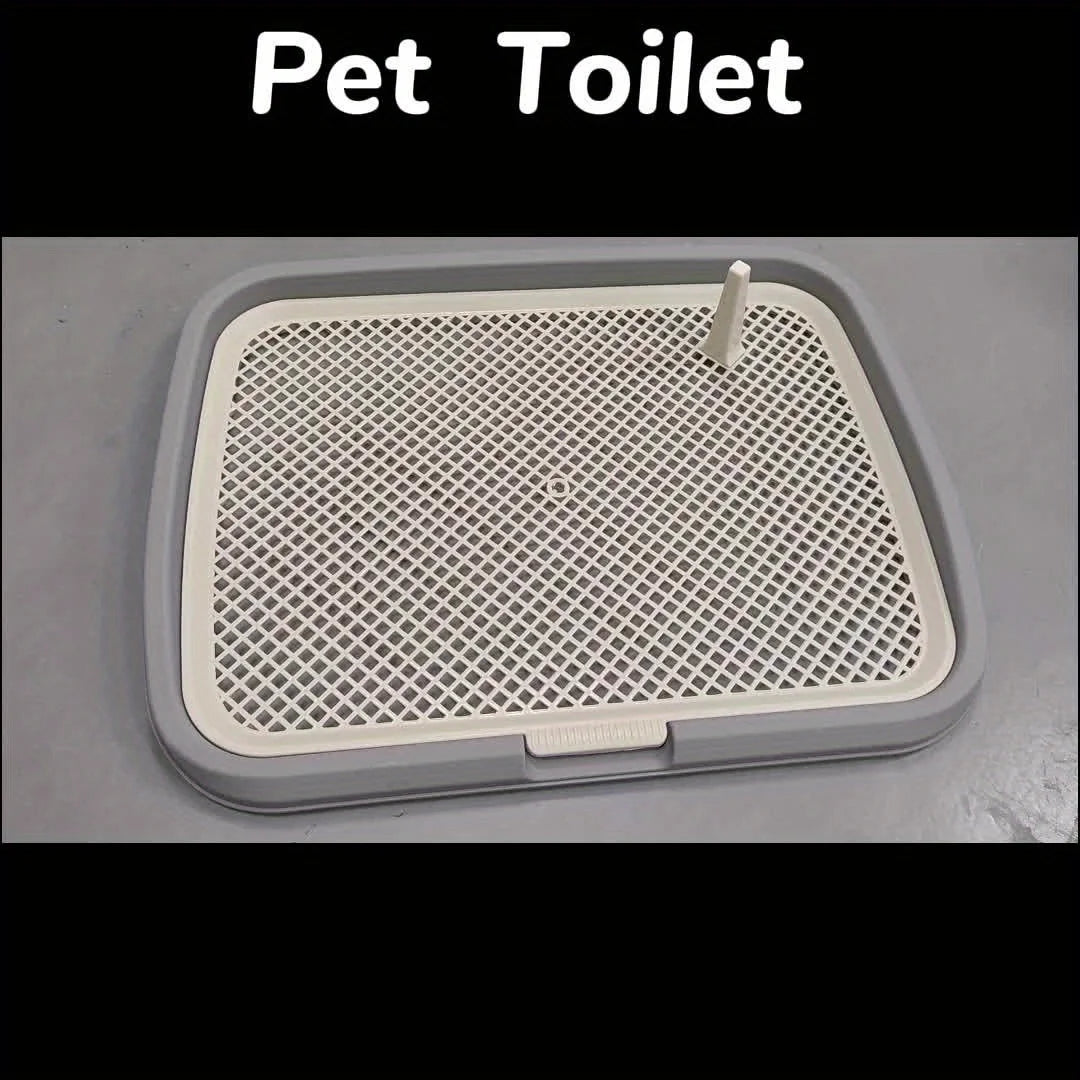 Dog Potty Training Toilet with Removable Net, Reusable Plastic Pee Pad Holder for Pets Dog Potty Training Toilet with Removable Net, Reusable Plastic Pee Pad Holder for Pets