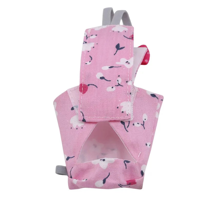 Colorful Parrot Diaper with Bowtie — Washable Flight Suit for Small to Large Pet Birds Colorful Parrot Diaper with Bowtie — Washable Flight Suit for Small to Large Pet Birds