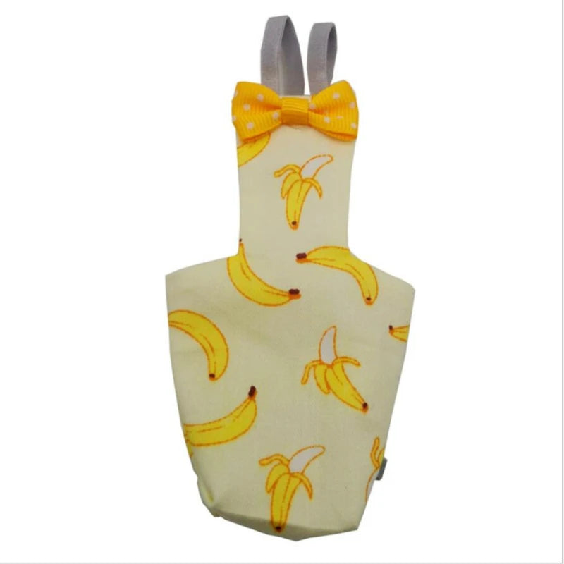 Colorful Parrot Diaper with Bowtie — Washable Flight Suit for Small to Large Pet Birds Colorful Parrot Diaper with Bowtie — Washable Flight Suit for Small to Large Pet Birds