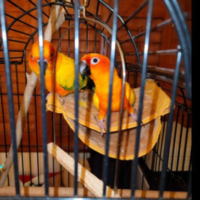 Winter Warm Plush Hanging Bird Nest Hut — Cozy Hideaway for Parrots & Finches Winter Warm Plush Hanging Bird Nest Hut — Cozy Hideaway for Parrots & Finches
