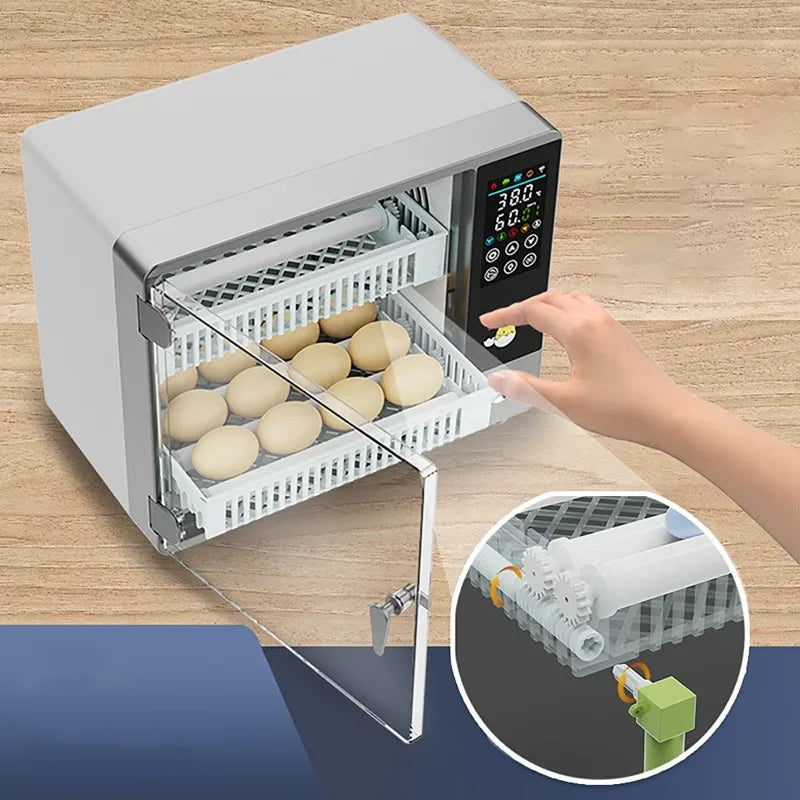24 Egg Automatic Incubator with Digital Temperature Control for Poultry and Birds 24 Egg Automatic Incubator with Digital Temperature Control for Poultry and Birds