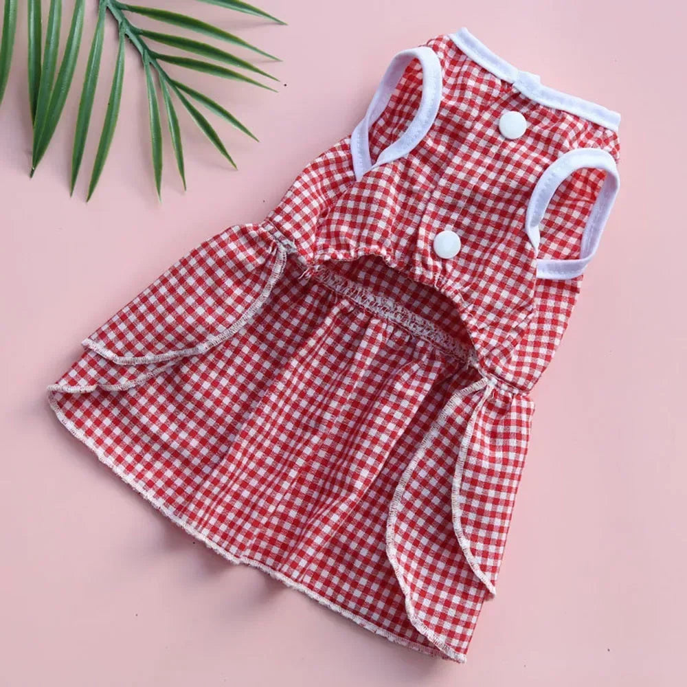 Summer Princess Dog Dress, Tutu Skirt Outfit for Small Dogs, Puppies & Cats Summer Princess Dog Dress, Tutu Skirt Outfit for Small Dogs, Puppies & Cats