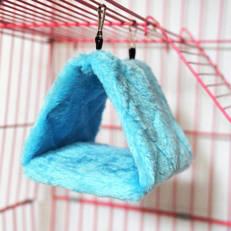 Warm Hanging Bird Hammock & Tent — Cozy Sleeping Hut for Parrots & Small Birds Warm Hanging Bird Hammock & Tent — Cozy Sleeping Hut for Parrots & Small Birds