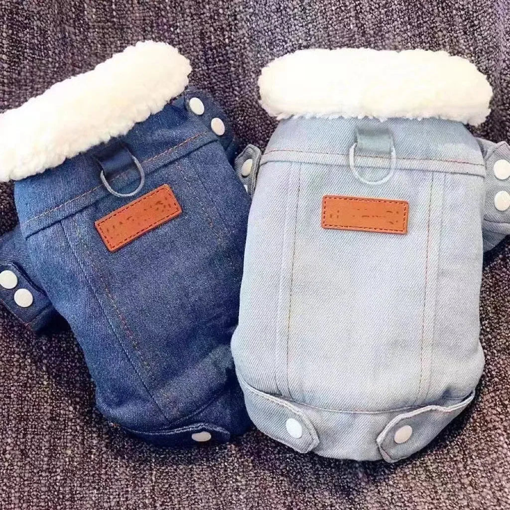 Warm Dog Hoodie Jacket for Small & Medium Dogs, Pet Coat with Hook Closure Warm Dog Hoodie Jacket for Small & Medium Dogs, Pet Coat with Hook Closure