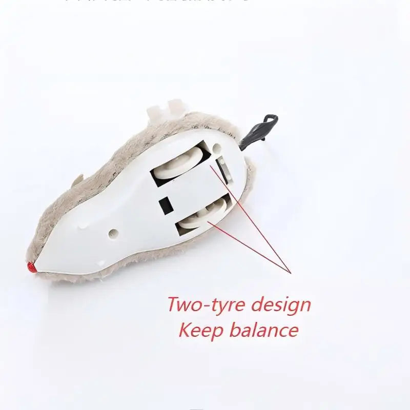 Lifelike Running Rat Toy for Cats, Dogs & Pets — Plush Chase Toy with Tail Lifelike Running Rat Toy for Cats, Dogs & Pets — Plush Chase Toy with Tail