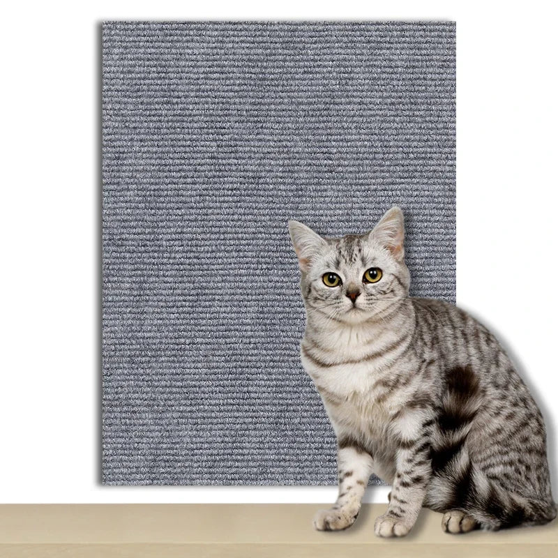 Self-Adhesive Cat Scratch Protector — Trimmable Sofa & Wall Shield Board Self-Adhesive Cat Scratch Protector — Trimmable Sofa & Wall Shield Board