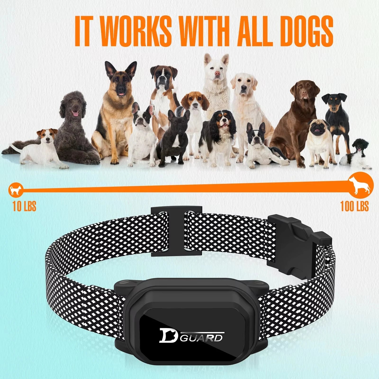 800m Waterproof Rechargeable Dog Training Collar with LCD Remote, Shock, Vibration & Sound Modes 800m Waterproof Rechargeable Dog Training Collar with LCD Remote, Shock, Vibration & Sound Modes