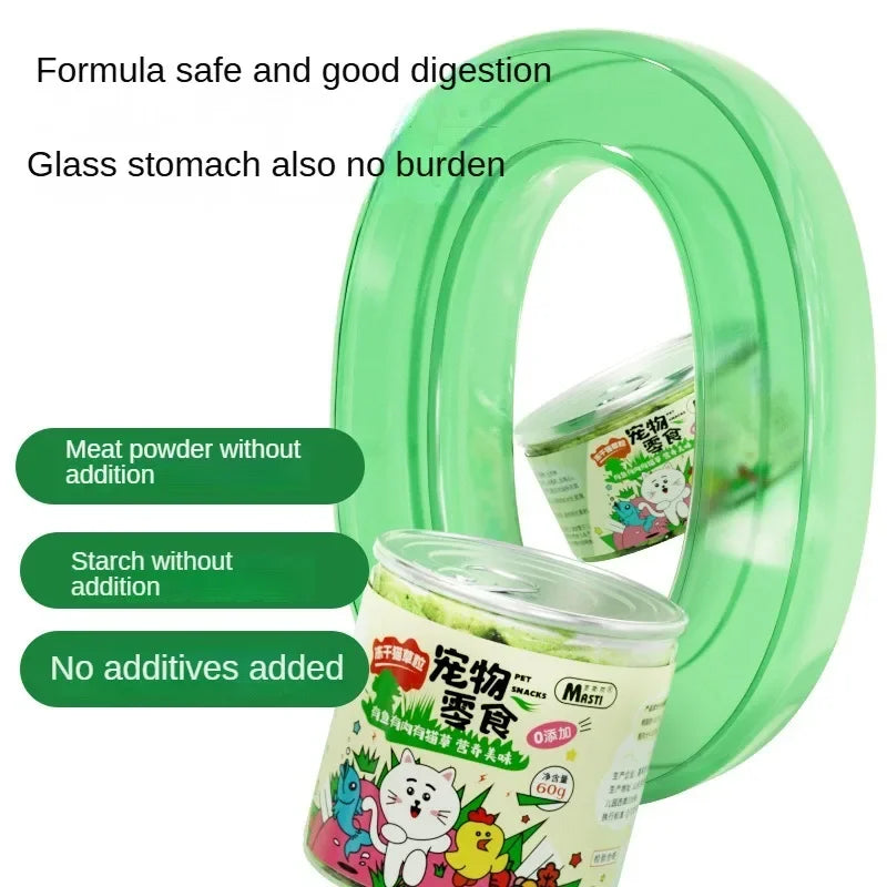 Freeze-Dried Cat Grass Tablets — Hairball Remedy & Digestive Aid Cat Snack Freeze-Dried Cat Grass Tablets — Hairball Remedy & Digestive Aid Cat Snack