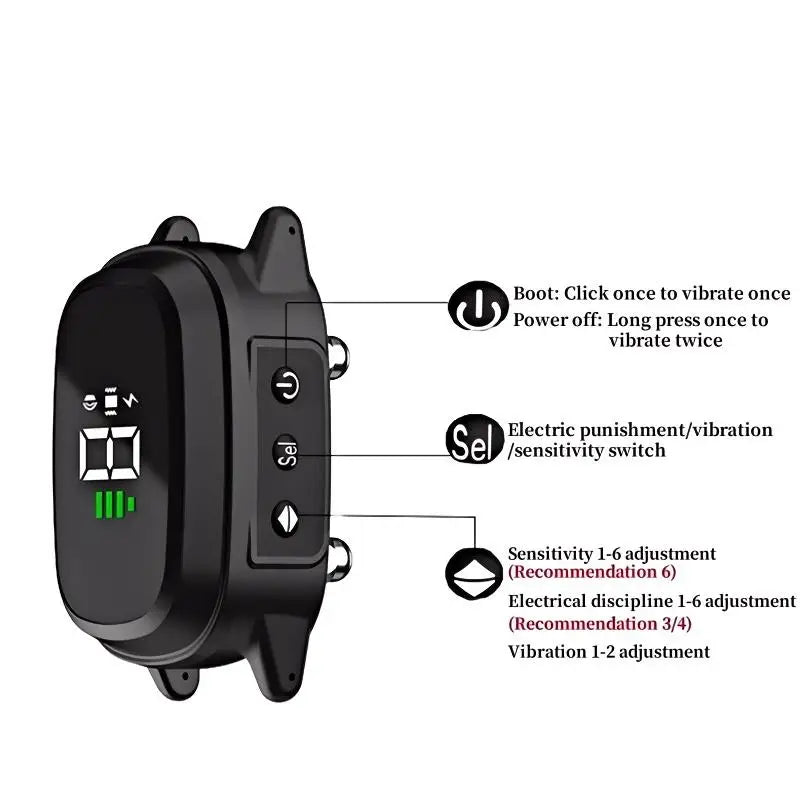 YHLC Automatic Anti-Bark Dog Collar, Rechargeable Electric Training Collar YHLC Automatic Anti-Bark Dog Collar, Rechargeable Electric Training Collar