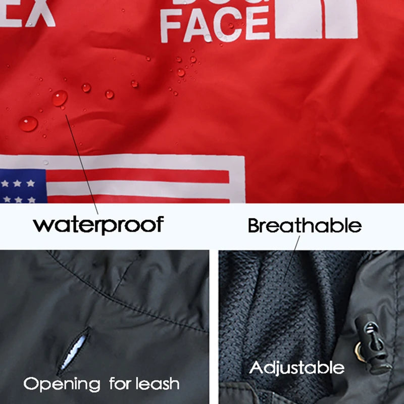 Waterproof Dog Jacket, Reflective Outdoor Pet Raincoat for Small to Large Dogs Waterproof Dog Jacket, Reflective Outdoor Pet Raincoat for Small to Large Dogs