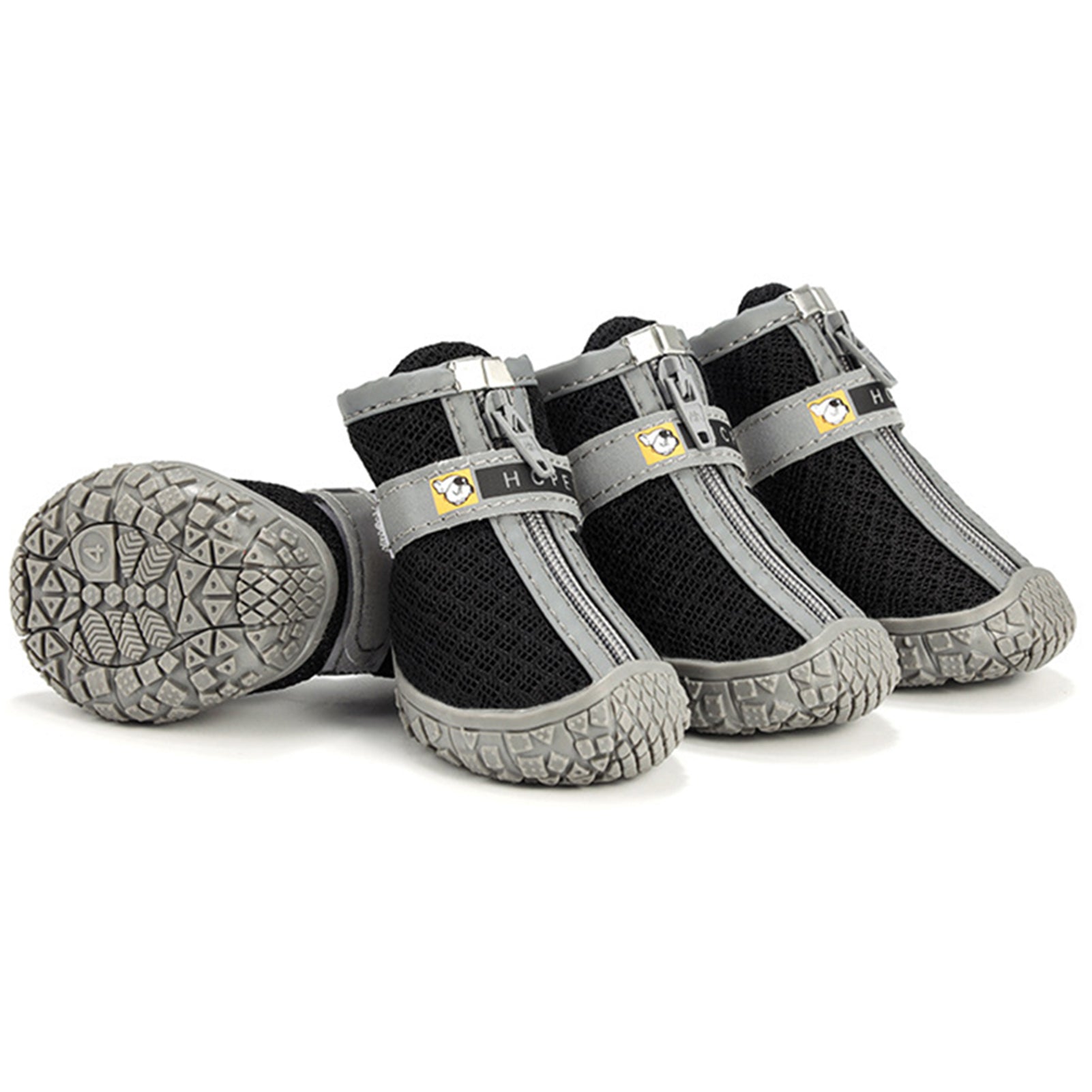 Warm Dog Shoes with Non-Slip Soles – Plush, Breathable, Protective Paw Booties Warm Dog Shoes with Non-Slip Soles – Plush, Breathable, Protective Paw Booties