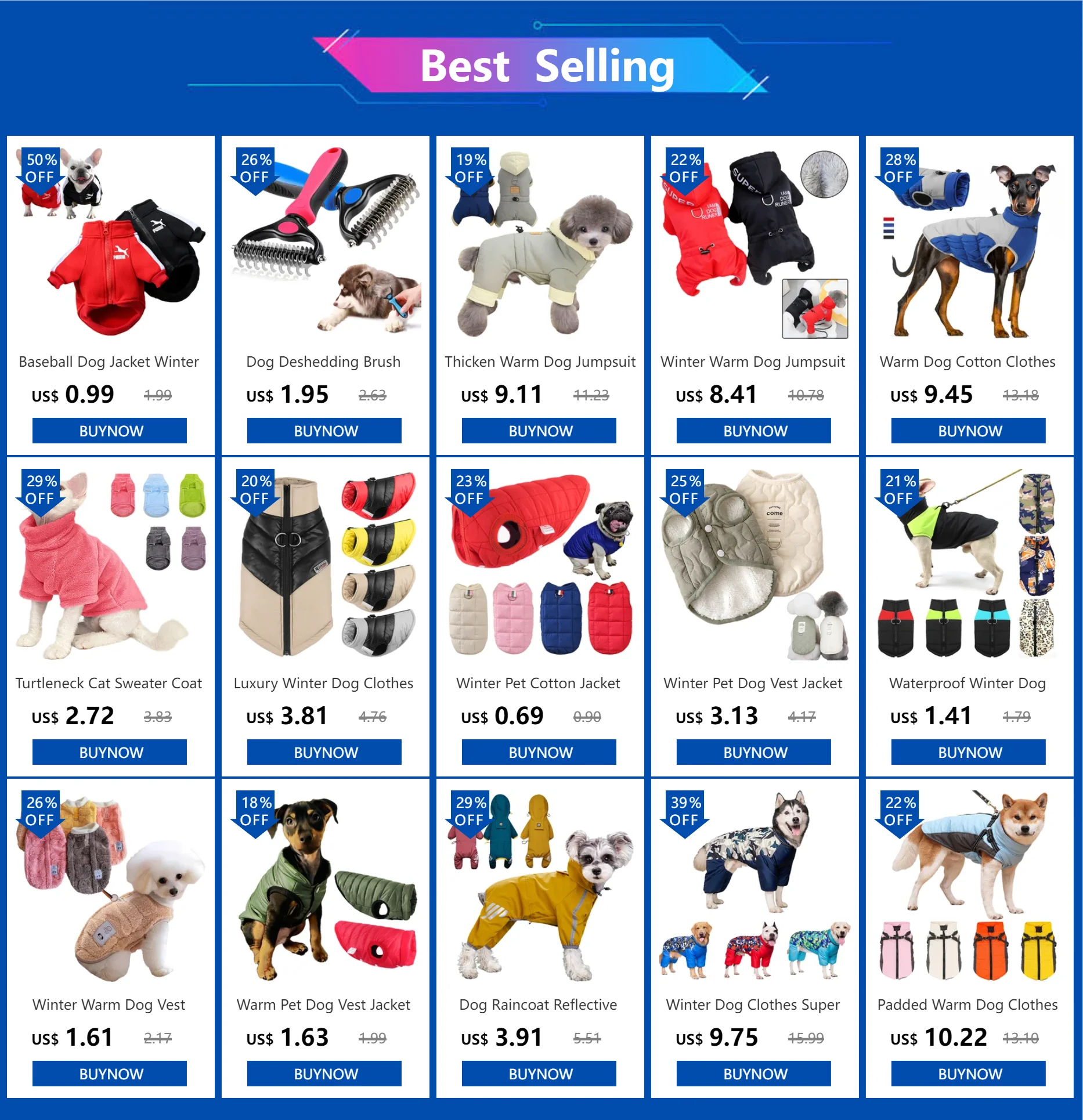 Winter Fleece Dog Jacket, Warm Coat for Small & Medium Dogs, Puppies, and Cats Winter Fleece Dog Jacket, Warm Coat for Small & Medium Dogs, Puppies, and Cats