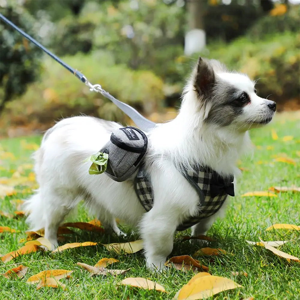 Portable Dog Training Treat Pouch, Outdoor Pet Snack Reward Bag with Poop Bag Holder Portable Dog Training Treat Pouch, Outdoor Pet Snack Reward Bag with Poop Bag Holder