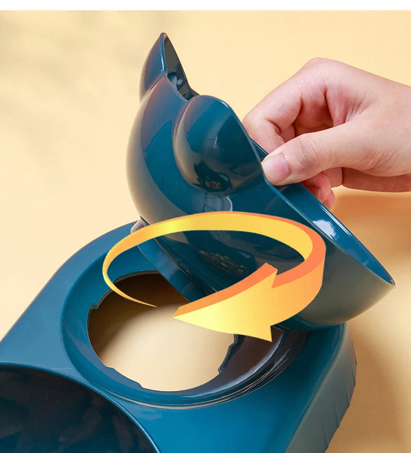 3-in-1 Automatic Cat & Small Dog Feeder – Double Bowl Water & Food Dispenser 3-in-1 Automatic Cat & Small Dog Feeder – Double Bowl Water & Food Dispenser