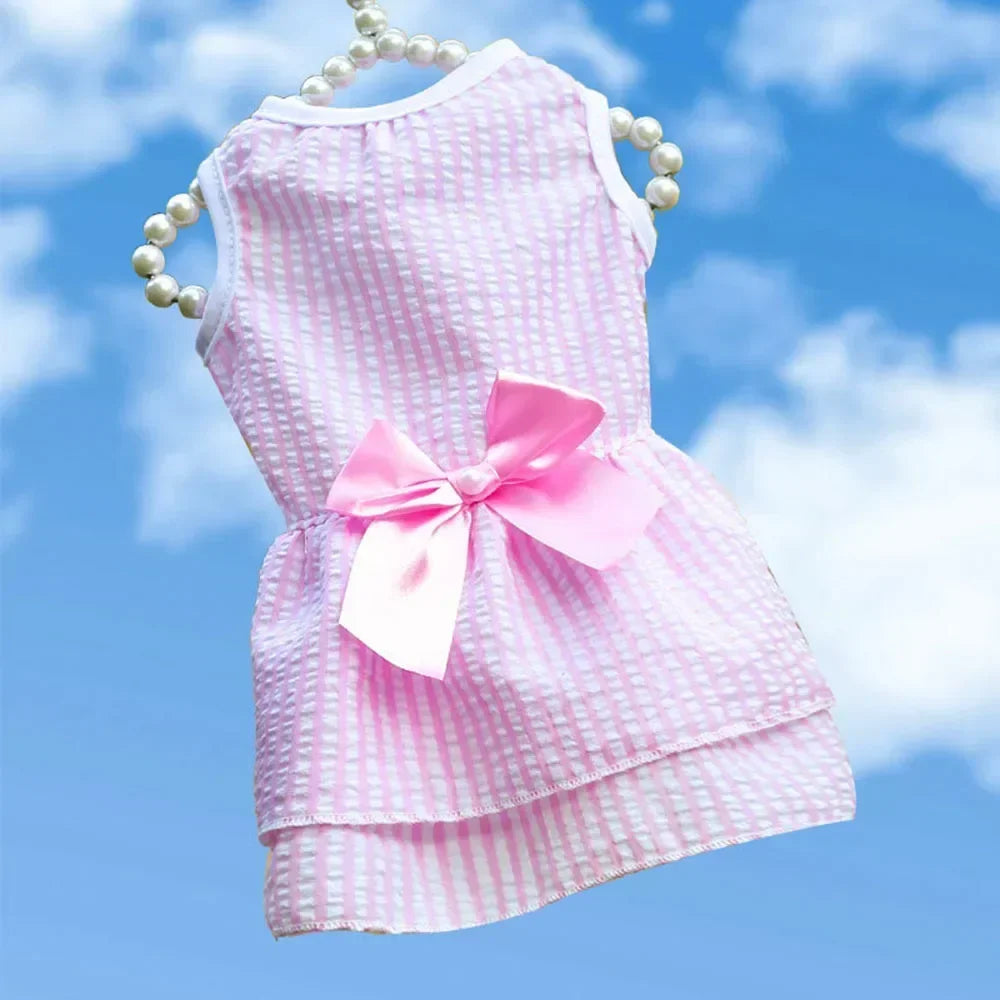 Summer Princess Dog Dress, Tutu Skirt Outfit for Small Dogs, Puppies & Cats Summer Princess Dog Dress, Tutu Skirt Outfit for Small Dogs, Puppies & Cats