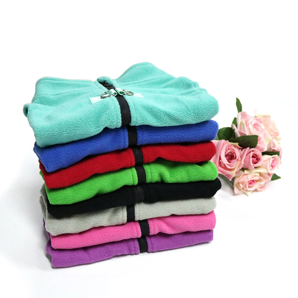 Winter Fleece Dog Jacket, Warm Coat for Small & Medium Dogs, Puppies, and Cats Winter Fleece Dog Jacket, Warm Coat for Small & Medium Dogs, Puppies, and Cats