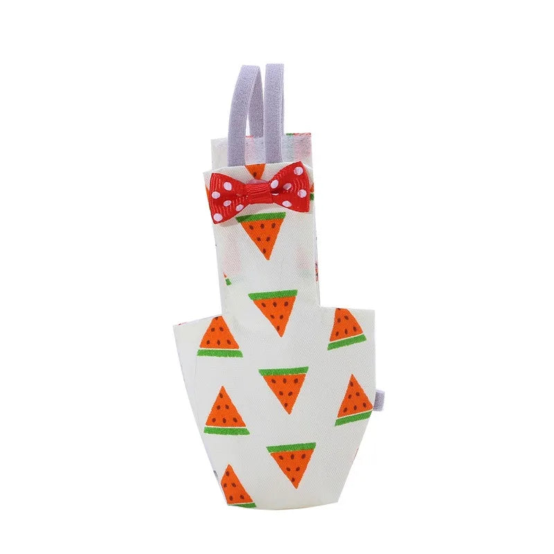 Colorful Parrot Diaper with Bowtie — Washable Flight Suit for Small to Large Pet Birds Colorful Parrot Diaper with Bowtie — Washable Flight Suit for Small to Large Pet Birds