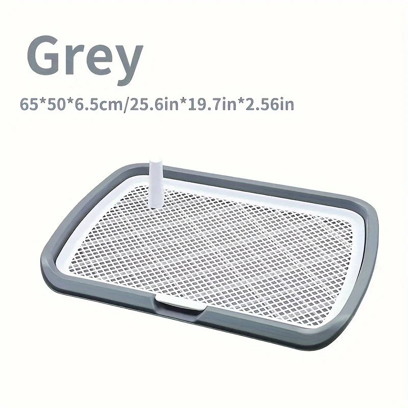 Dog Potty Training Toilet with Removable Net, Reusable Plastic Pee Pad Holder for Pets Dog Potty Training Toilet with Removable Net, Reusable Plastic Pee Pad Holder for Pets