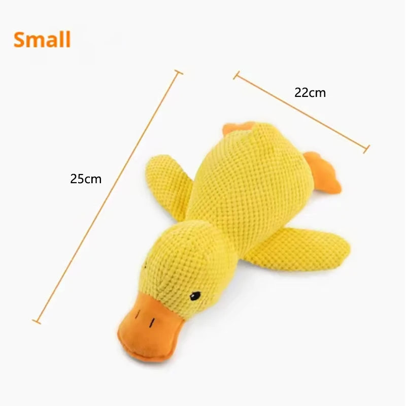 Stomping Duck Plush Dog Toy – Bite-Resistant, Teeth Cleaning Toy for Large Dogs & Puppies Stomping Duck Plush Dog Toy – Bite-Resistant, Teeth Cleaning Toy for Large Dogs & Puppies