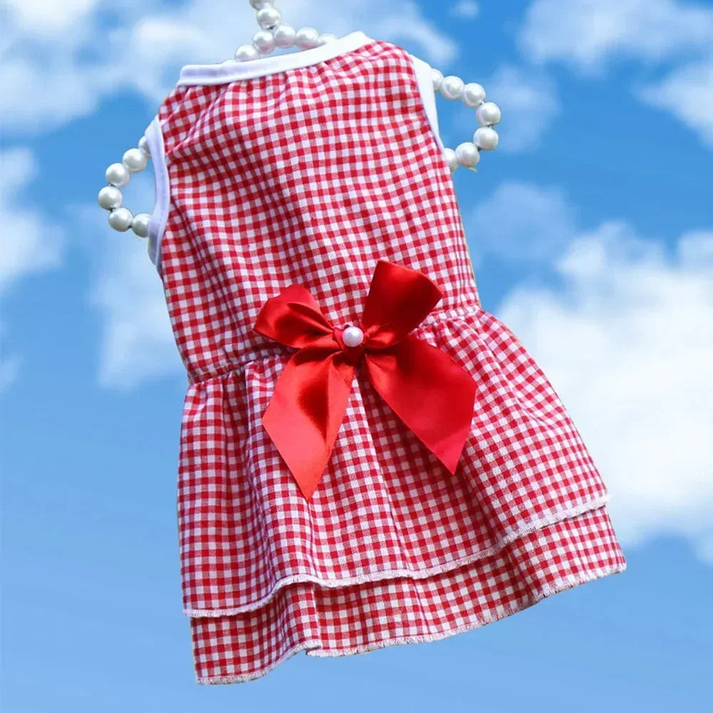 Summer Princess Dog Dress, Tutu Skirt Outfit for Small Dogs, Puppies & Cats Summer Princess Dog Dress, Tutu Skirt Outfit for Small Dogs, Puppies & Cats