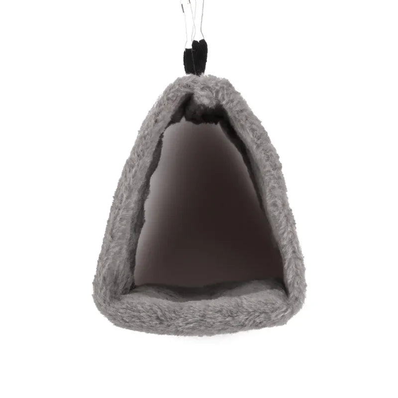 Warm Hanging Bird Hammock & Tent — Cozy Sleeping Hut for Parrots & Small Birds Warm Hanging Bird Hammock & Tent — Cozy Sleeping Hut for Parrots & Small Birds