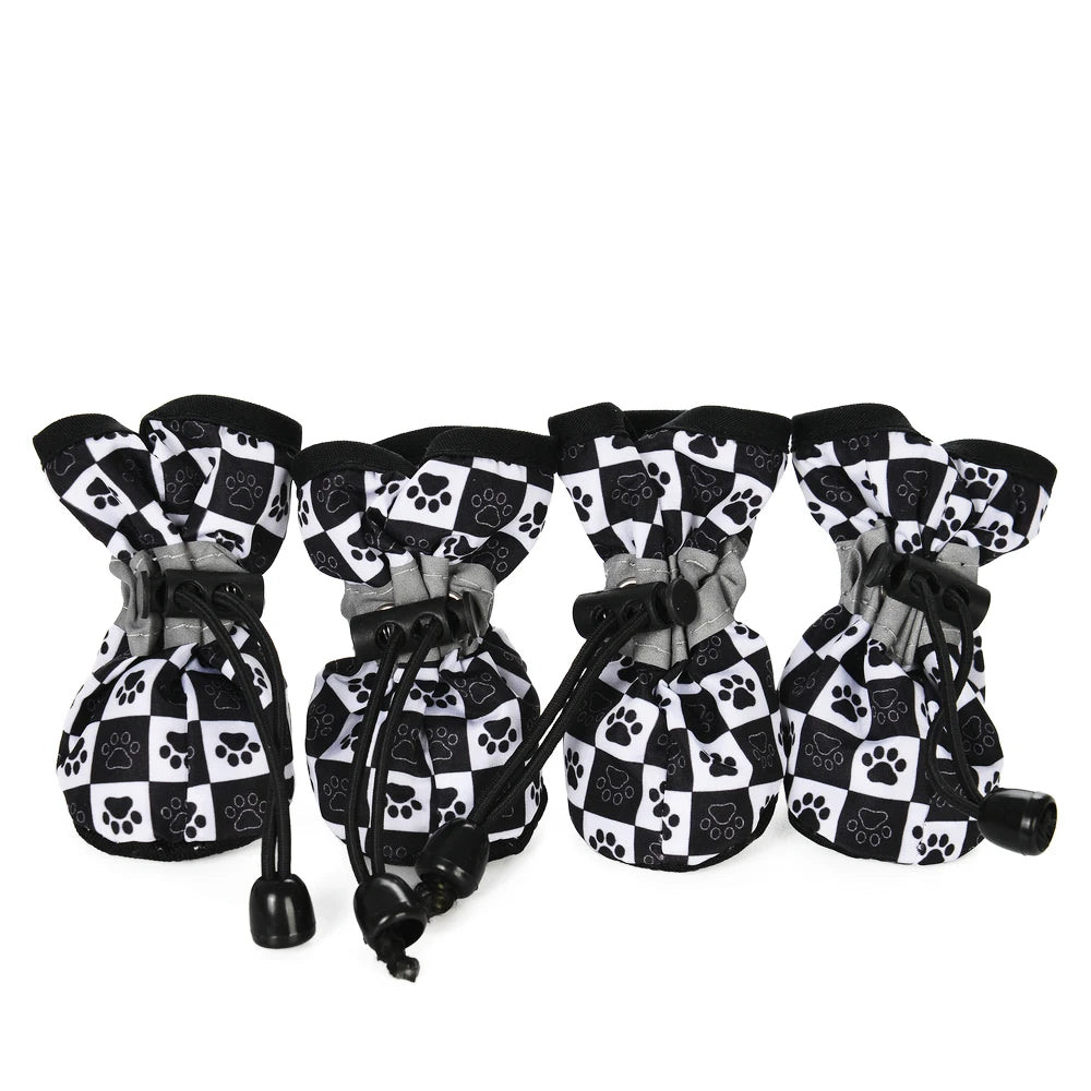 Anti-Slip Pet Dog Shoes Adjustable Paw Boots for Small & Large Dogs, Cats, Puppies Anti-Slip Pet Dog Shoes Adjustable Paw Boots for Small & Large Dogs, Cats, Puppies