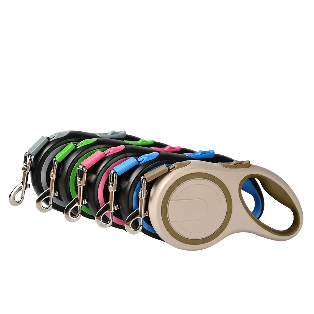 Retractable Dog Leash 5m/8m, Heavy-Duty Adjustable Walking Rope for Small & Large Dogs (Up to 50kg) Retractable Dog Leash 5m/8m, Heavy-Duty Adjustable Walking Rope for Small & Large Dogs (Up to 50kg)