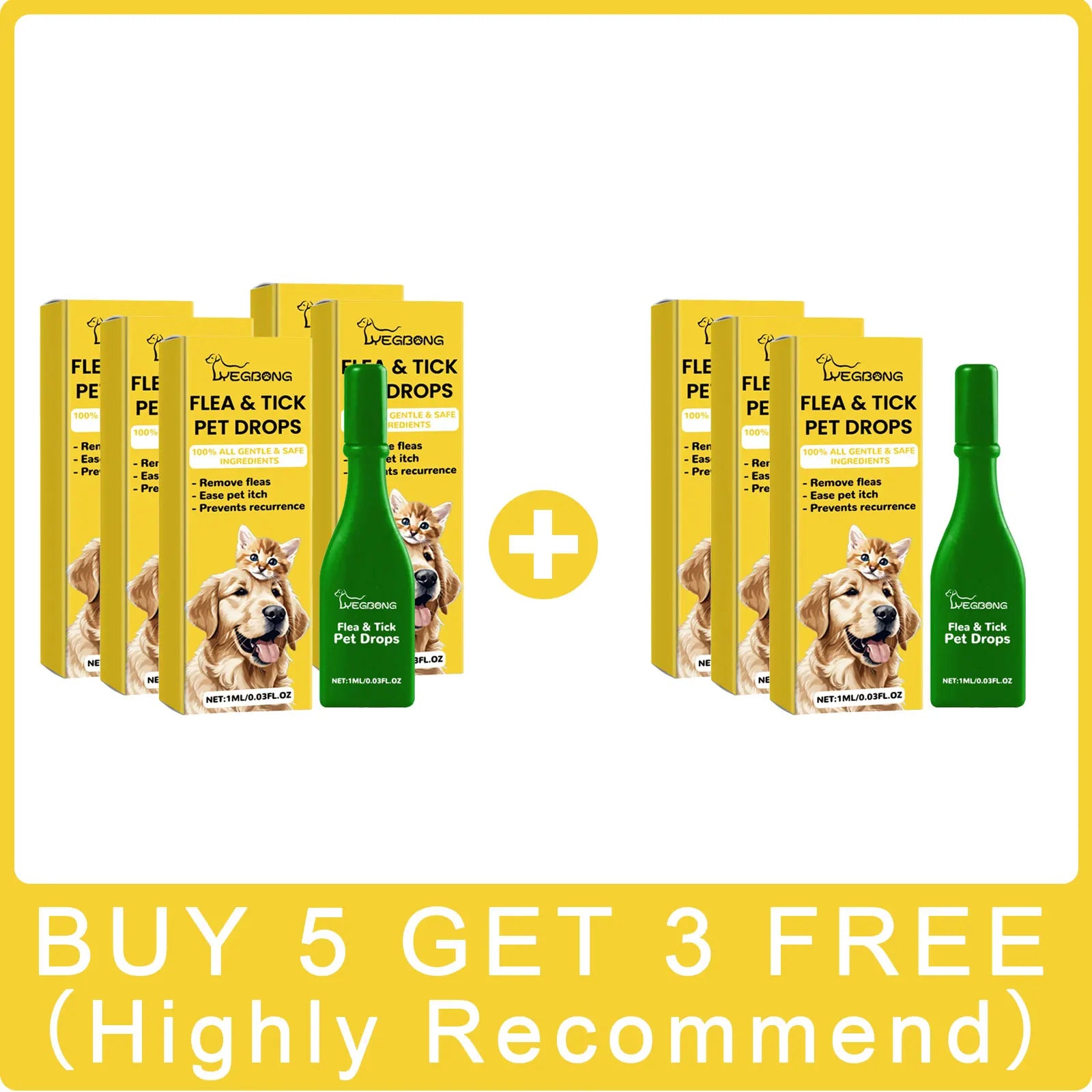 Cat Anti-Flea Drops – Flea, Lice & Tick Treatment for Skin Itching Relief and Insect Repellent Cat Anti-Flea Drops – Flea, Lice & Tick Treatment for Skin Itching Relief and Insect Repellent
