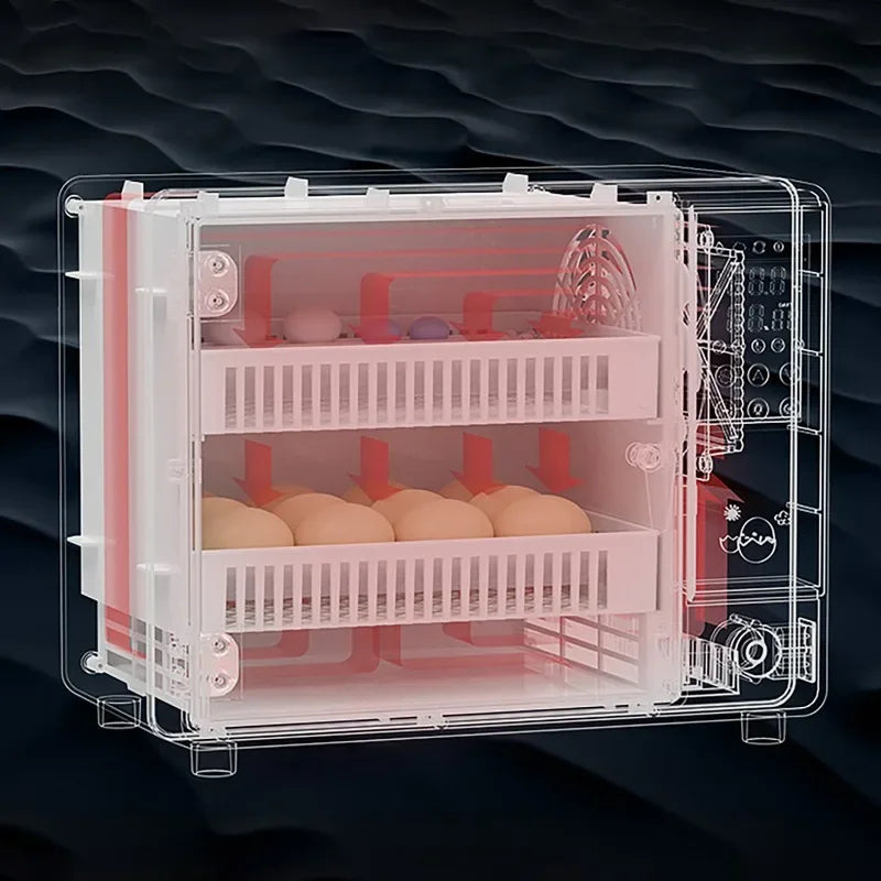 24 Egg Automatic Incubator with Digital Temperature Control for Poultry and Birds 24 Egg Automatic Incubator with Digital Temperature Control for Poultry and Birds