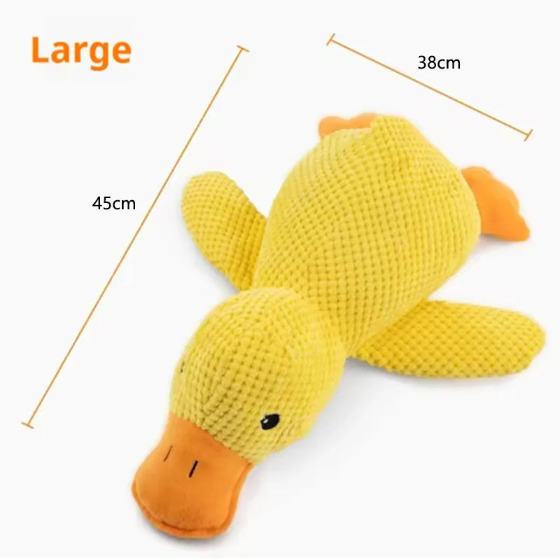 Stomping Duck Plush Dog Toy – Bite-Resistant, Teeth Cleaning Toy for Large Dogs & Puppies Stomping Duck Plush Dog Toy – Bite-Resistant, Teeth Cleaning Toy for Large Dogs & Puppies