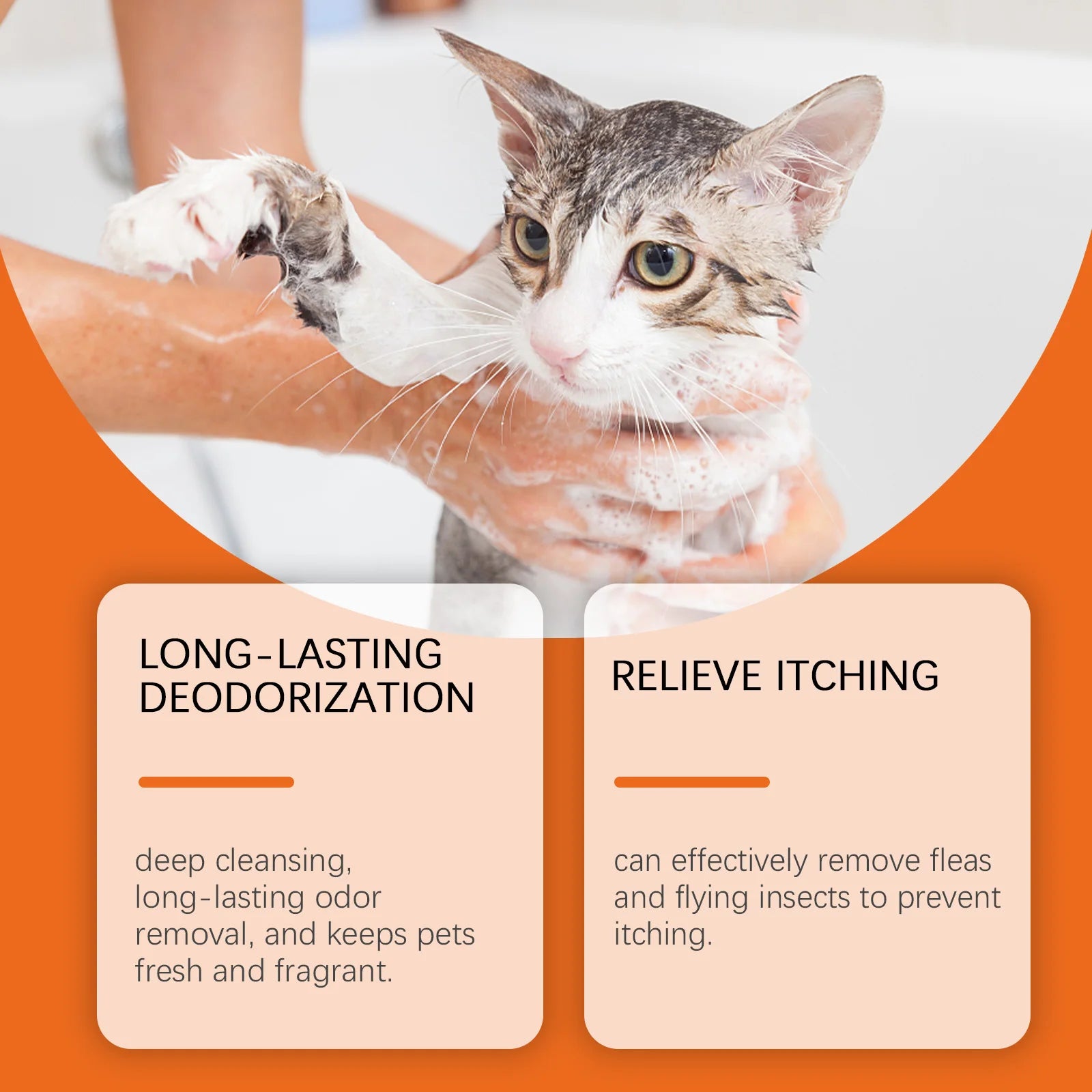 Pet Shampoo for Dogs & Cats – Deep Cleansing, Odor Control, Itch Relief & PH Balance Pet Shampoo for Dogs & Cats – Deep Cleansing, Odor Control, Itch Relief & PH Balance